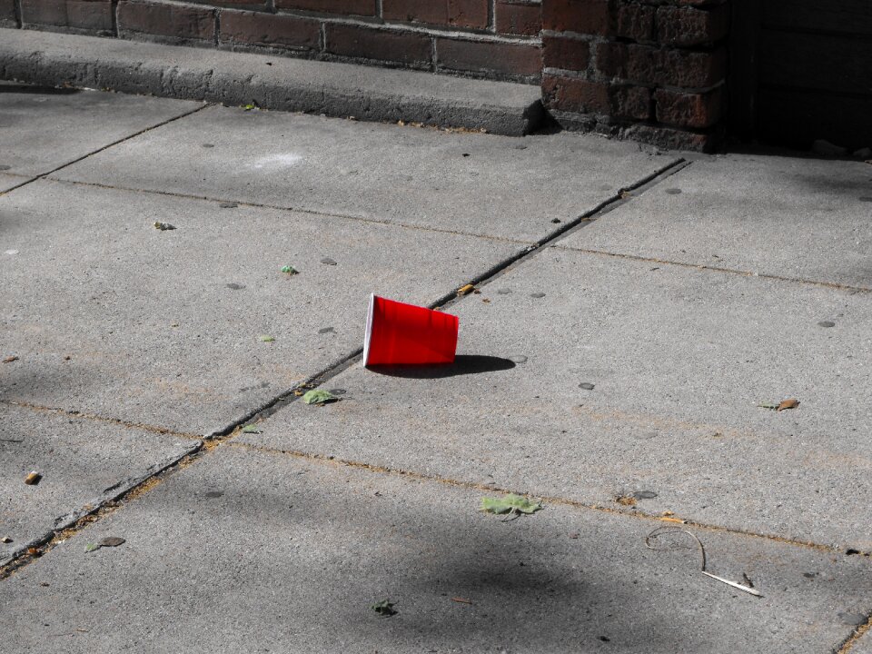 Sidewalk urban street