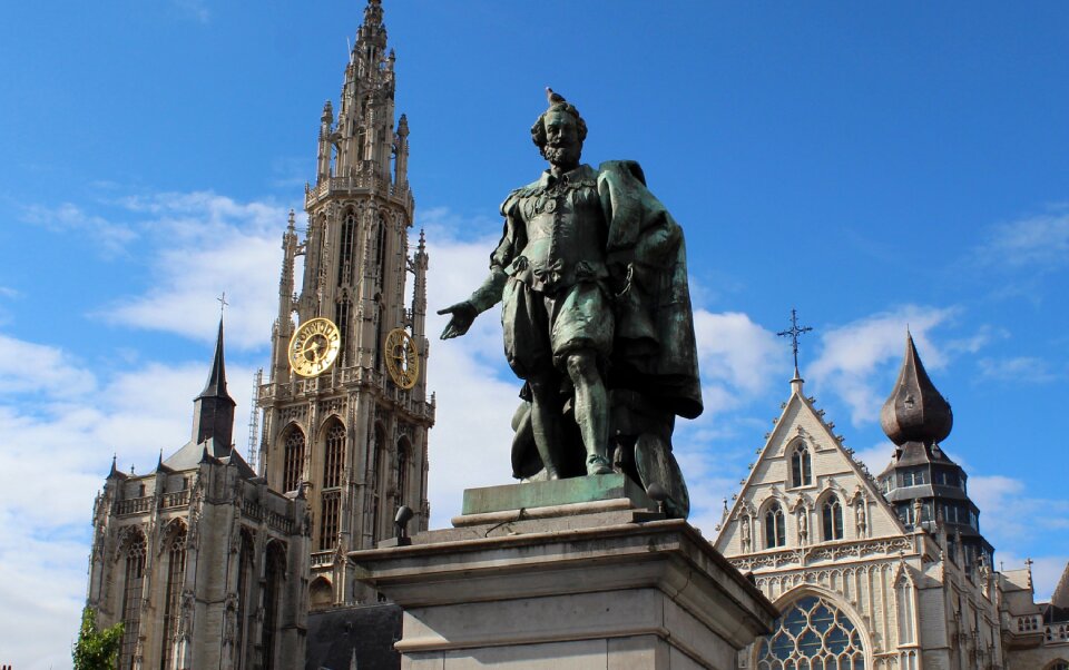 Belgium antwerp architecture photo