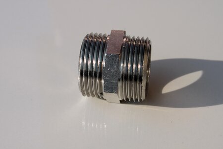 Metal nikel nipples