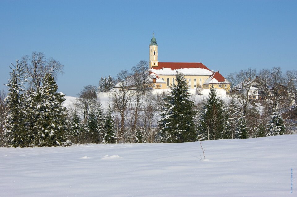 Snow landscape wintry