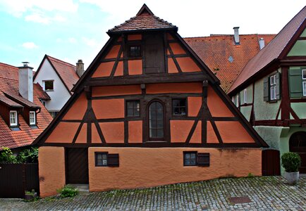 Cobblestones historic center medieval