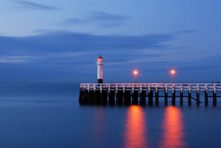 Nieuwpoort slow shutter speed view