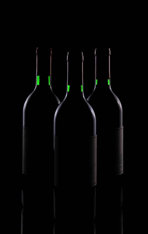 Still life bottle beverage