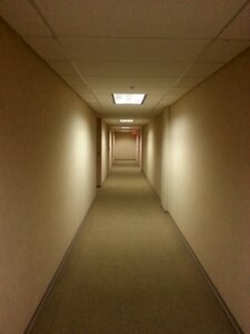 Quiet building corridor photo