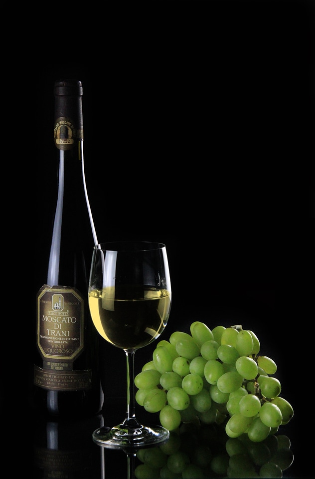 Bottle still life wine