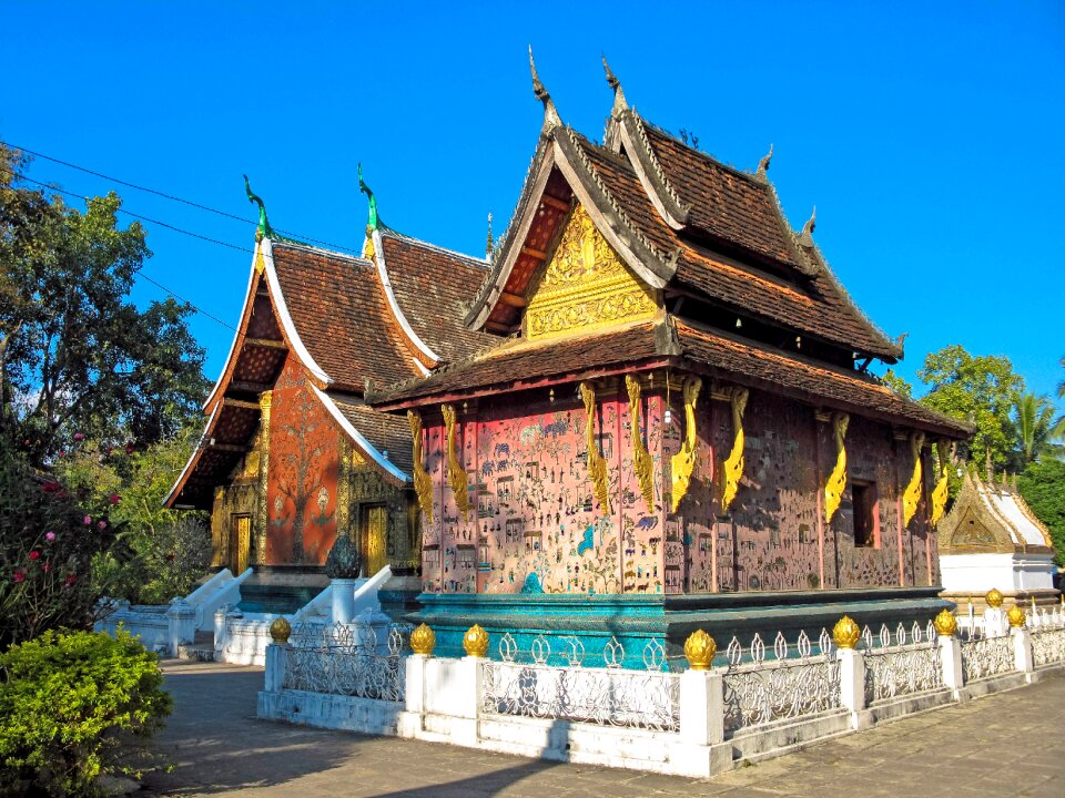 Colorful buddhist asia