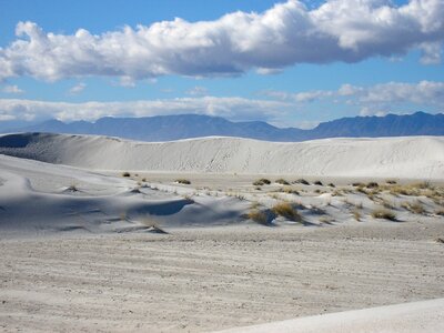 White mountains scenery