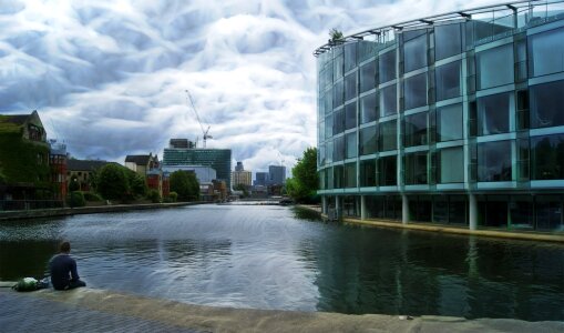 River building scenery photo