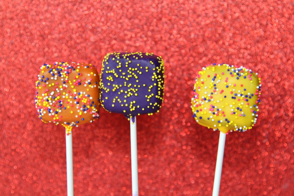 Stick sprinkles colorful