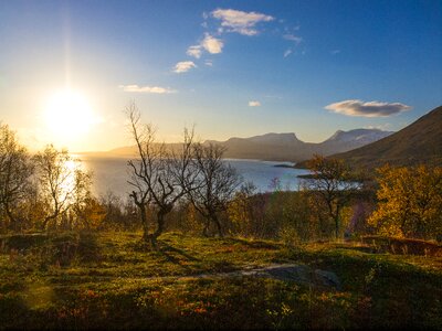 Lapland autumn morning