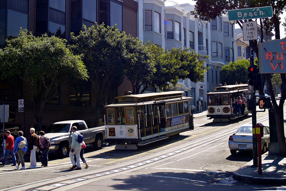 Cable car transport transportation