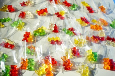 Mitbringsel cellophane gummi bear