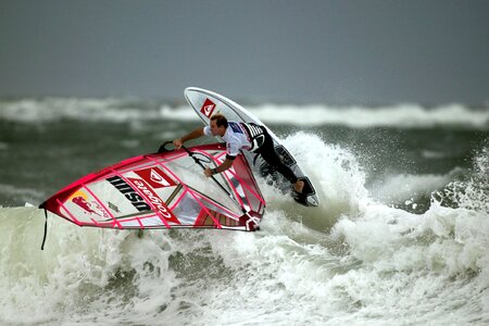 Surfer windsport sport photo