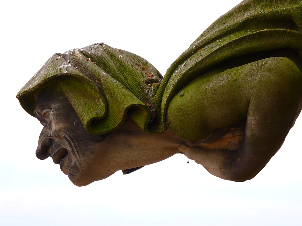 Gargoyle figure human