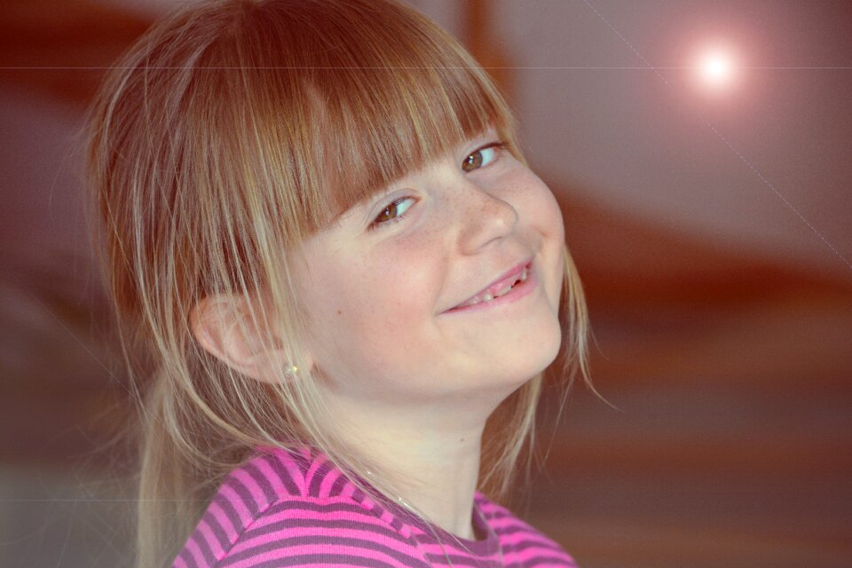 Smile happy light