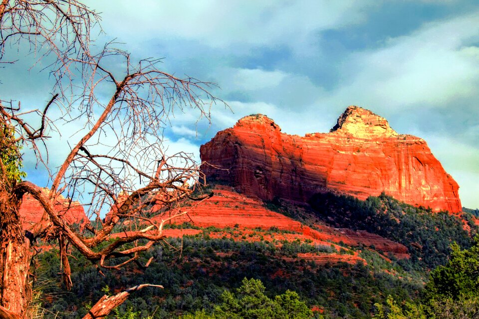 Rock sunset sunlight hot