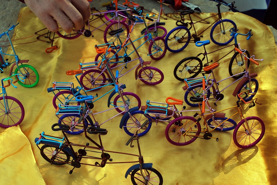Bicycles miniature crafts