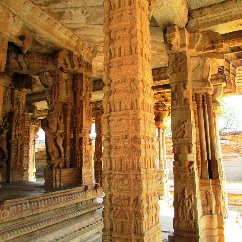 Hampi india landmark photo