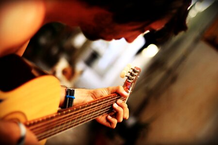 Play guitar music musical instrument photo