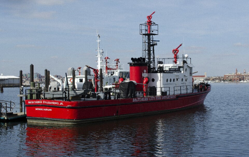 Harbor ships emergency