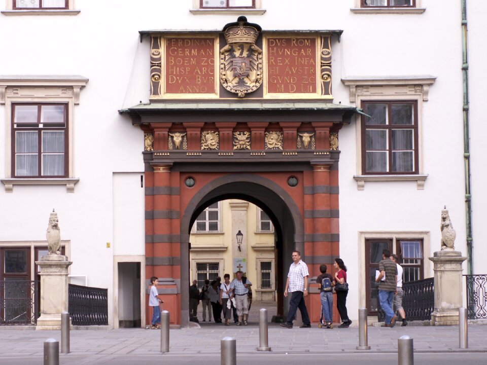 Hofburg imperial palace swiss gate goal