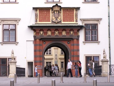 Hofburg imperial palace swiss gate goal