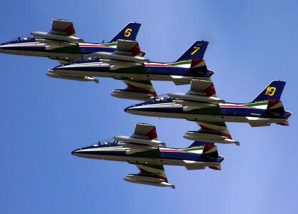 Sky jets flying