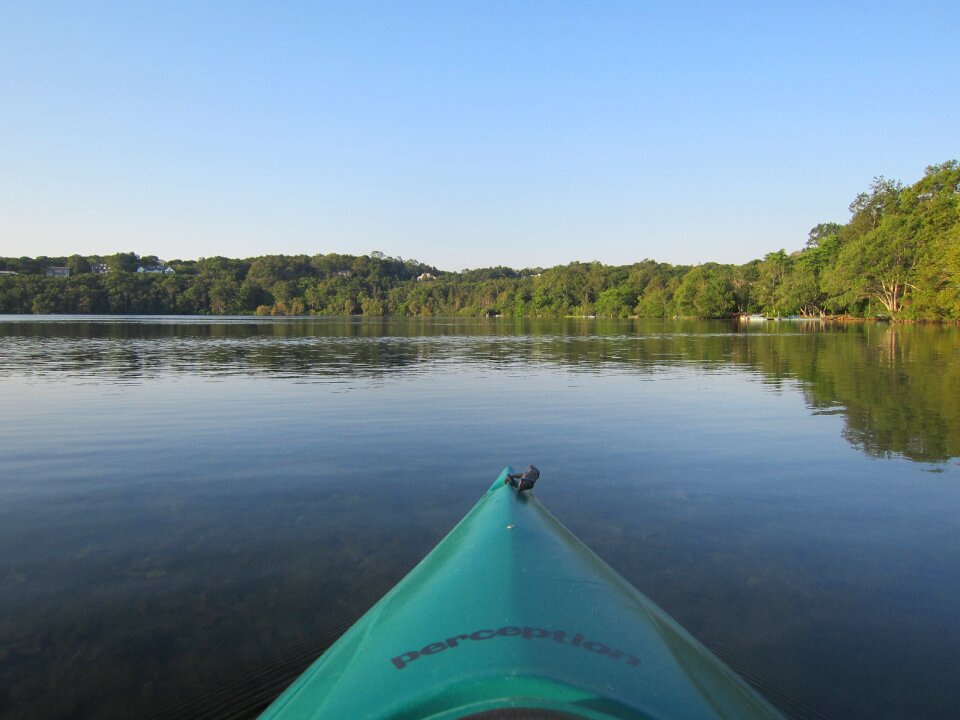 Kayaking recreation activity