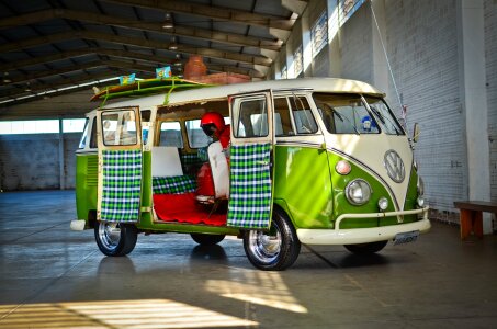 Volkswagen automobile vw bus photo