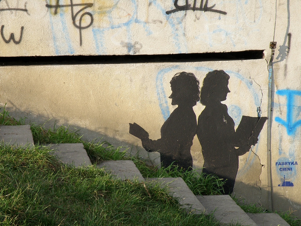 Graffiti wall texture