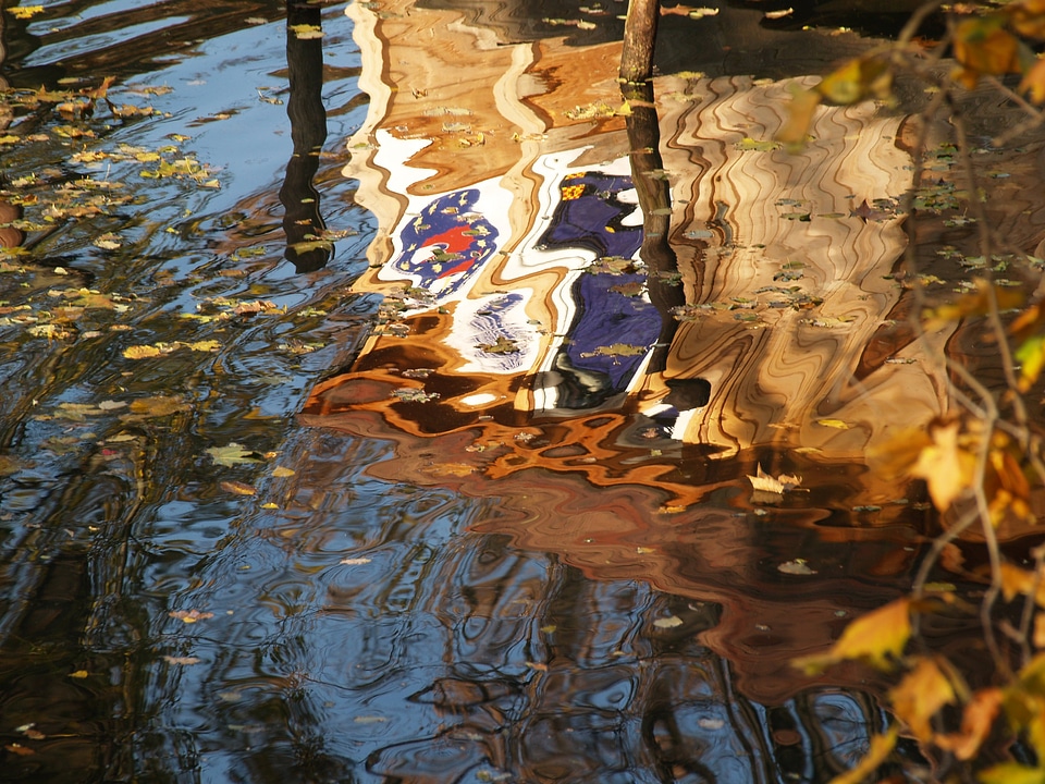 The addition of water color
