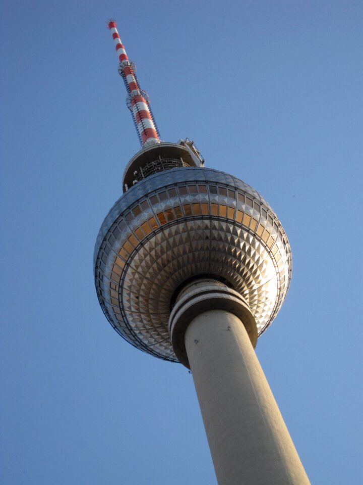 Tv tower blue sky