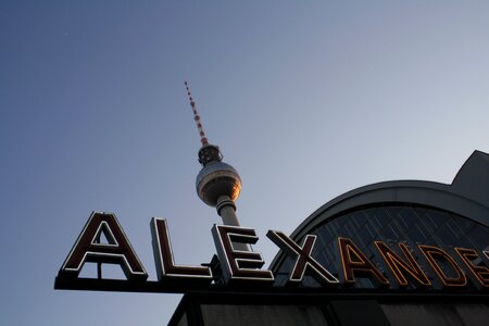 Germany building tv tower photo