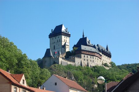 Czech republic hill the palace