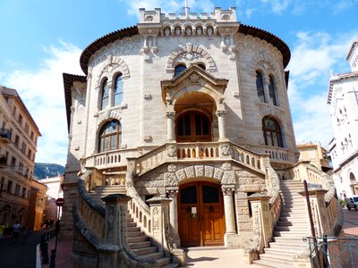 Building monaco city photo