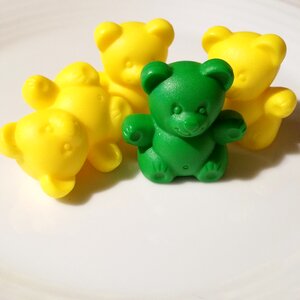 Children green yellow