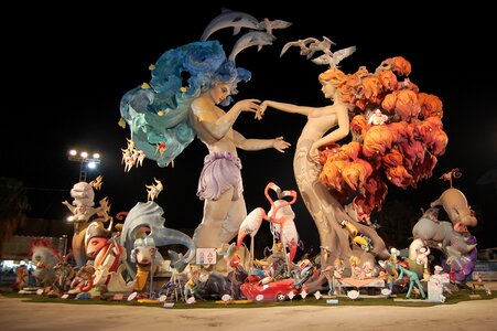 Outside event festival