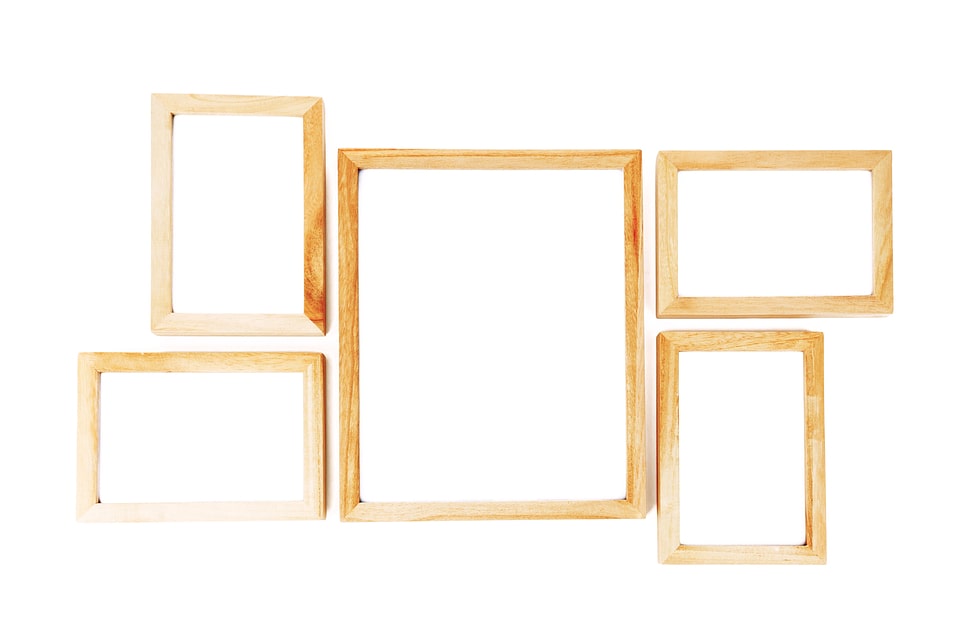 Background blank border