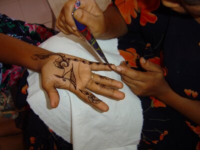 Hands women djibouti photo