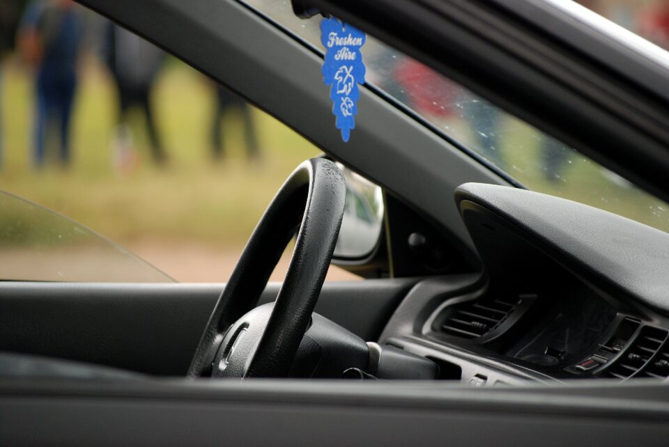Steering wheel the vehicle sport