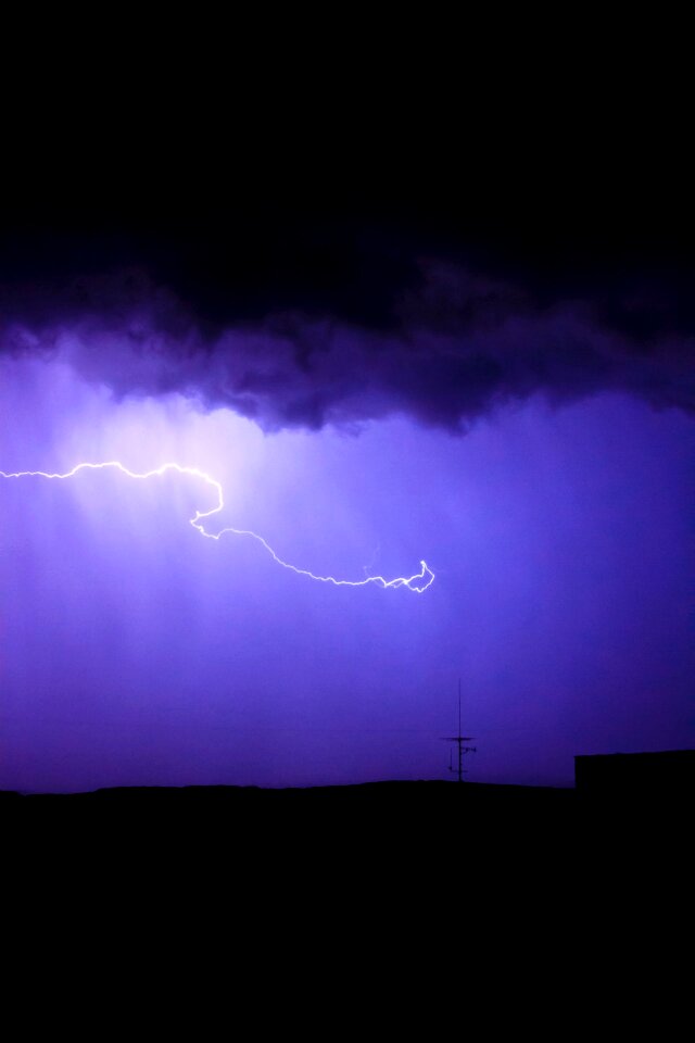 Storm rain wind