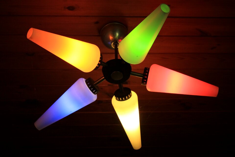 Light colorful stylish