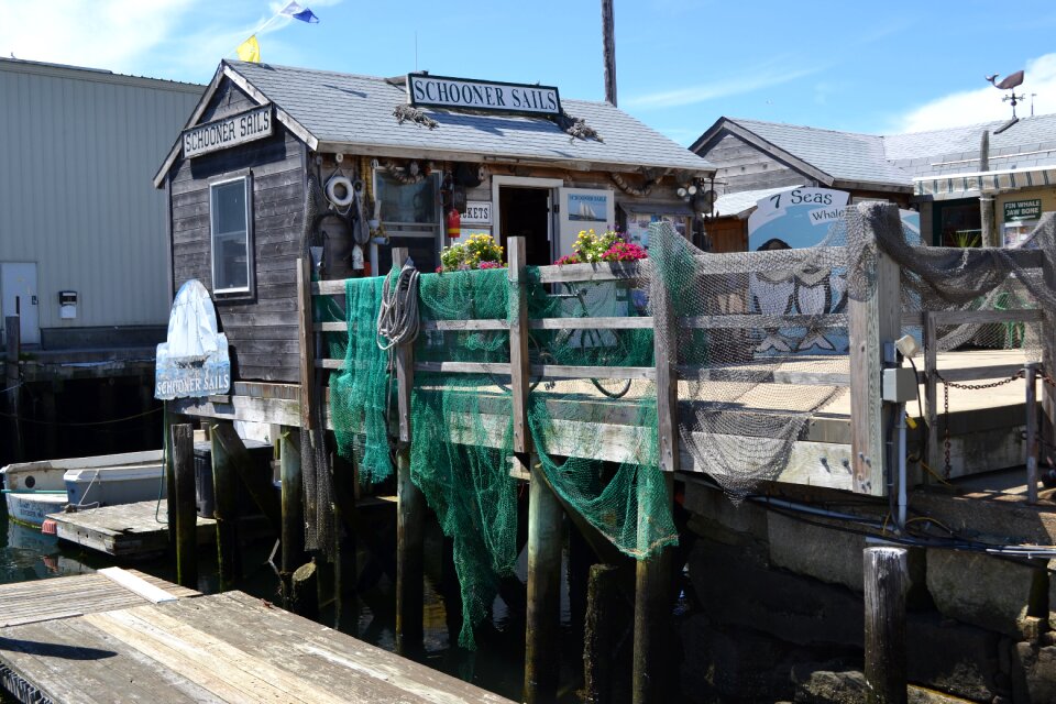 Docks fisherman nets