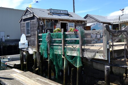 Docks fisherman nets