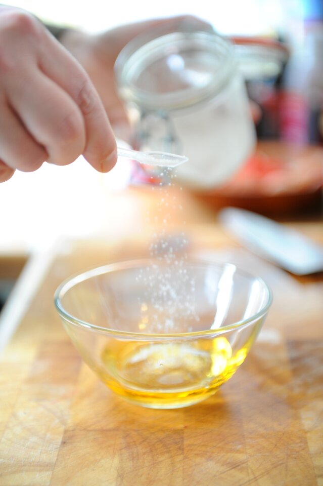 Bottle dressing glass