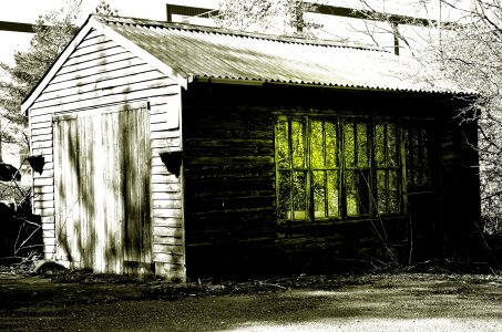 Object garage wood