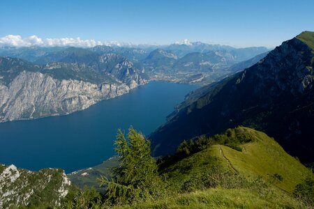 Mountains alpine summer photo