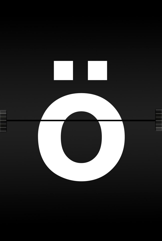 Journal font airport scoreboard