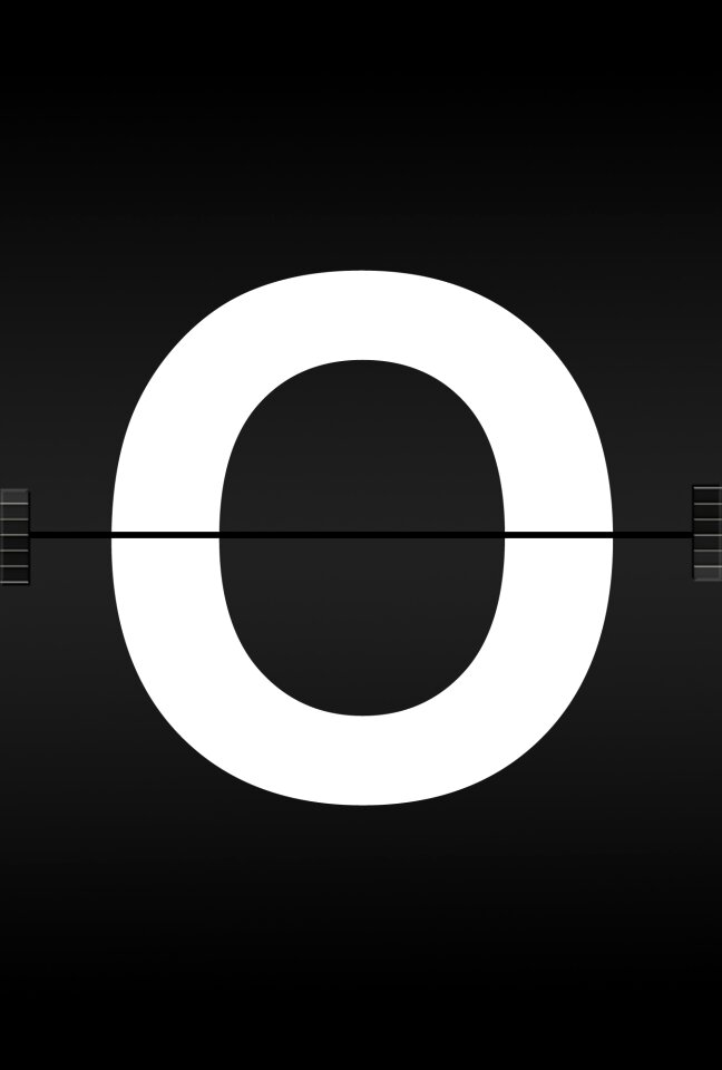 Journal font airport scoreboard