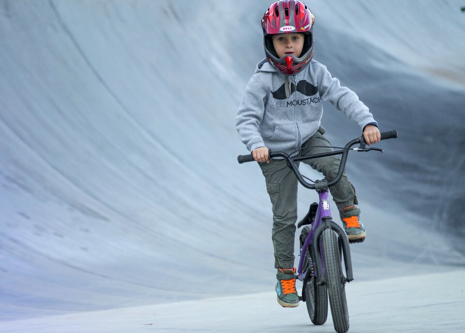Round bikepark skate park